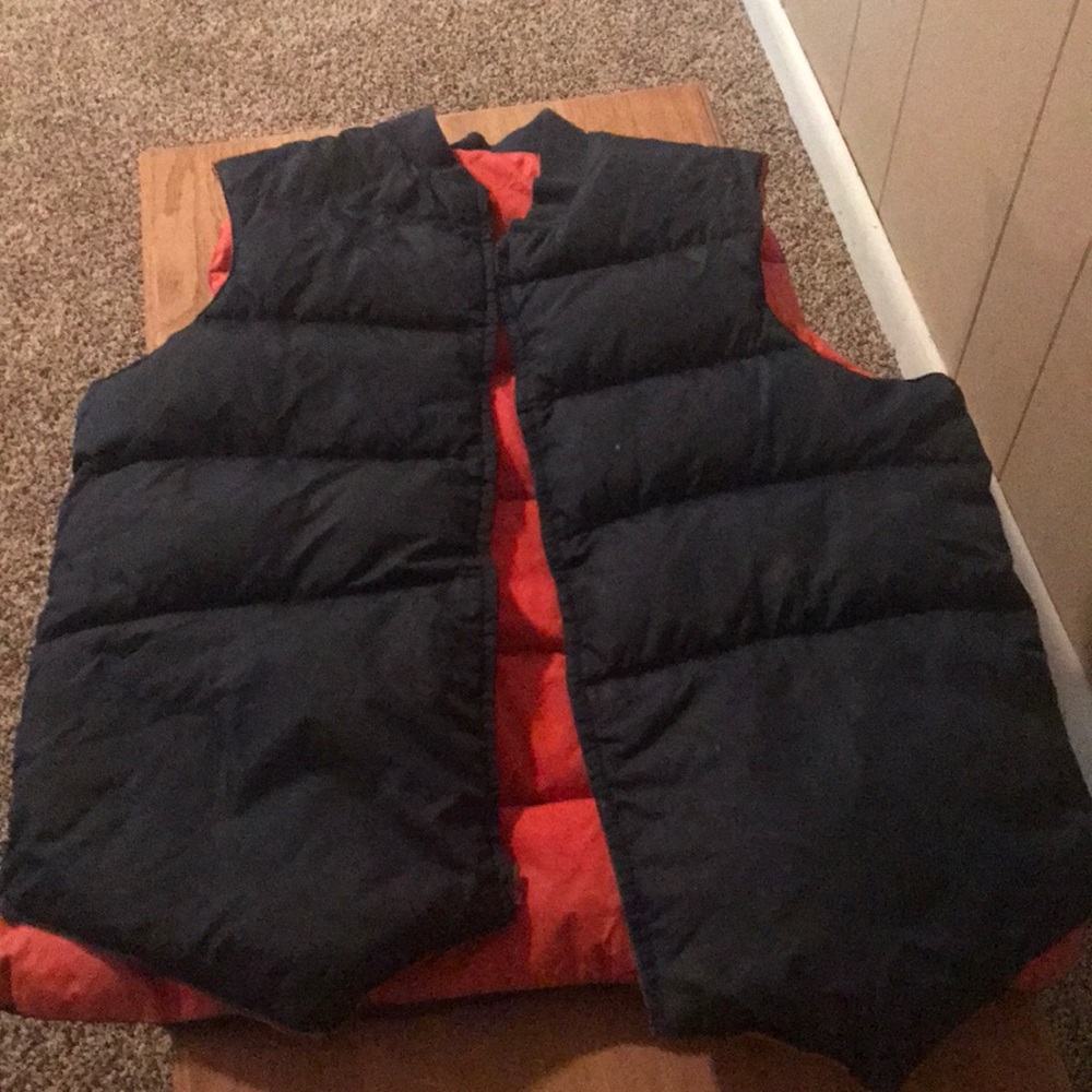 Men’s large down filled vest